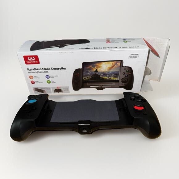 CXY Chyuhsin ORIGINAL SW-21002 Black Handheld Mode Controller For Switch/OLED - Picture 1 of 7